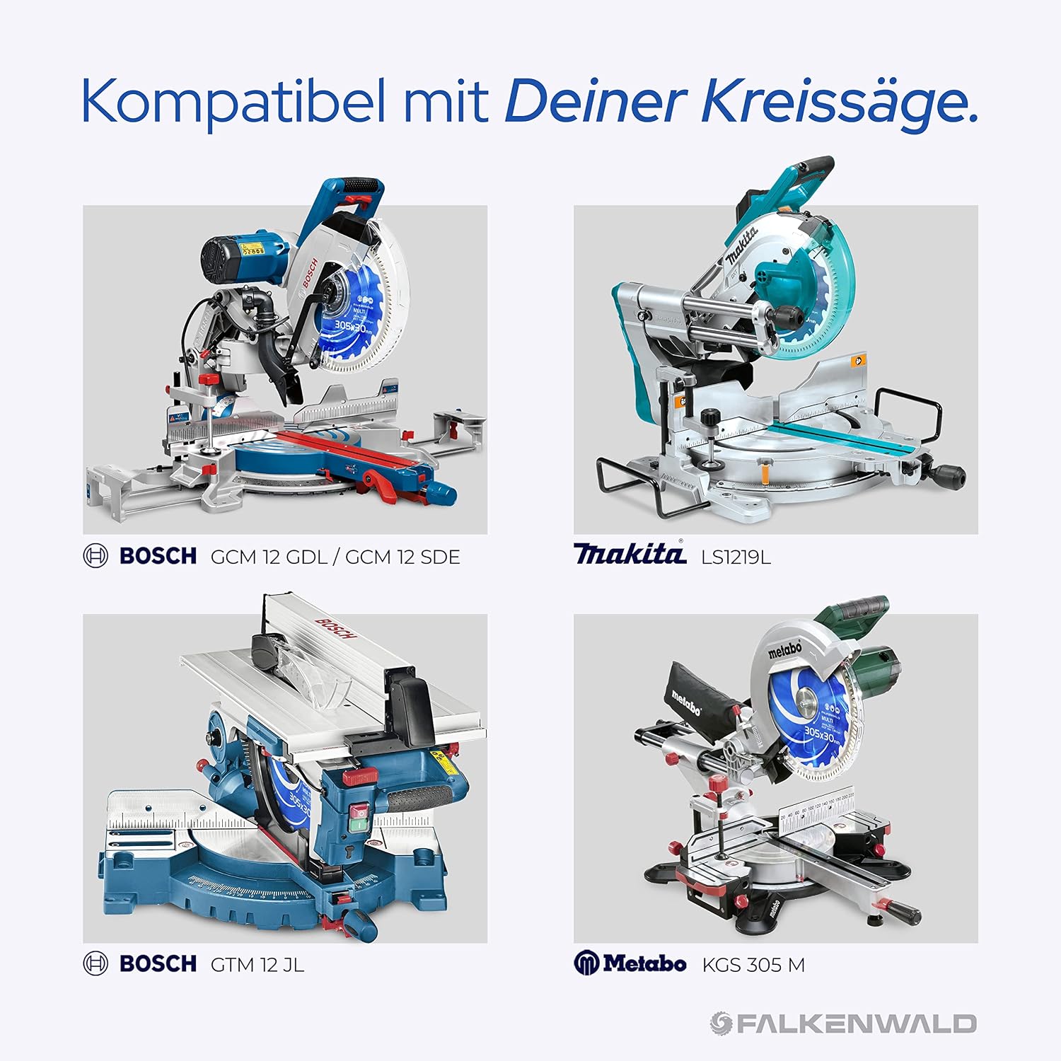 Thumbnail 2 de FALKENWALD Kreissägeblatt 305 x 30 mm