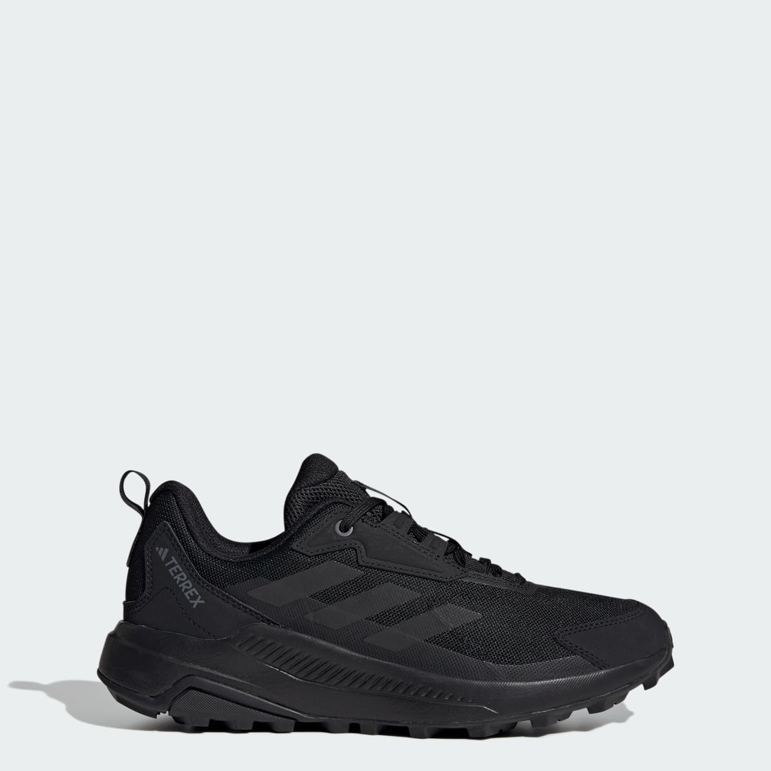 Detalle de Adidas Terrex Anylander Hiking: Zapatilla de senderismo en negro para rutas diarias