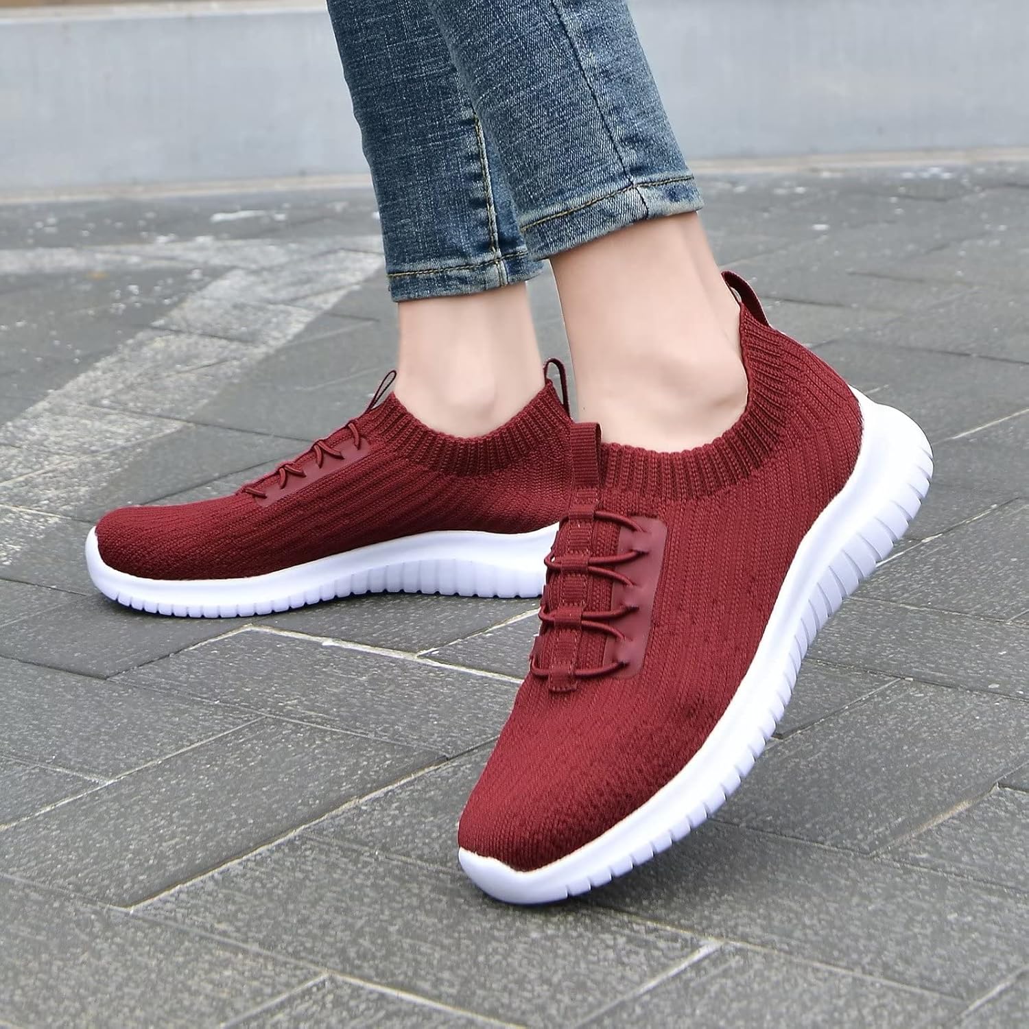 Thumbnail 1 de TIOSEBON Womens Trainers: Lightweight, Breathable Mesh Walking Shoes