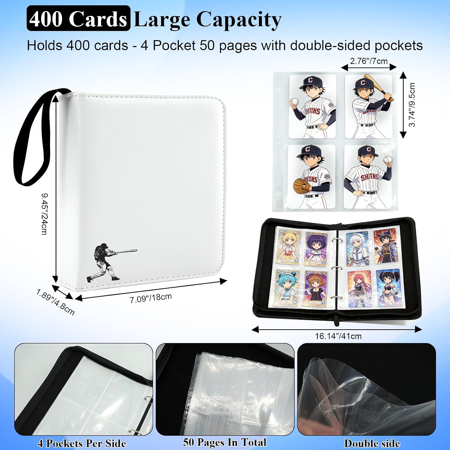 Detalle de Card Binder, 900-Card Capacity