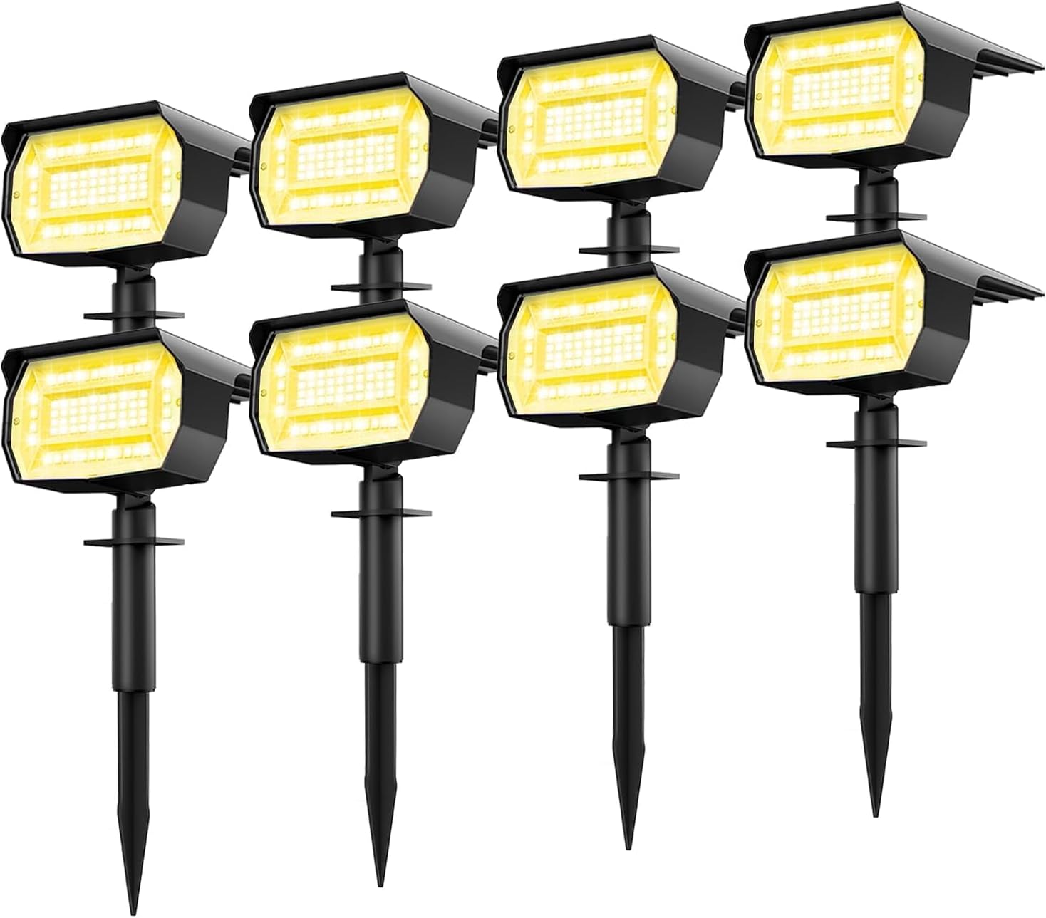 Detalle 2 de LOTMOS Luces Solares LED Exterior 72LED 1500mAh