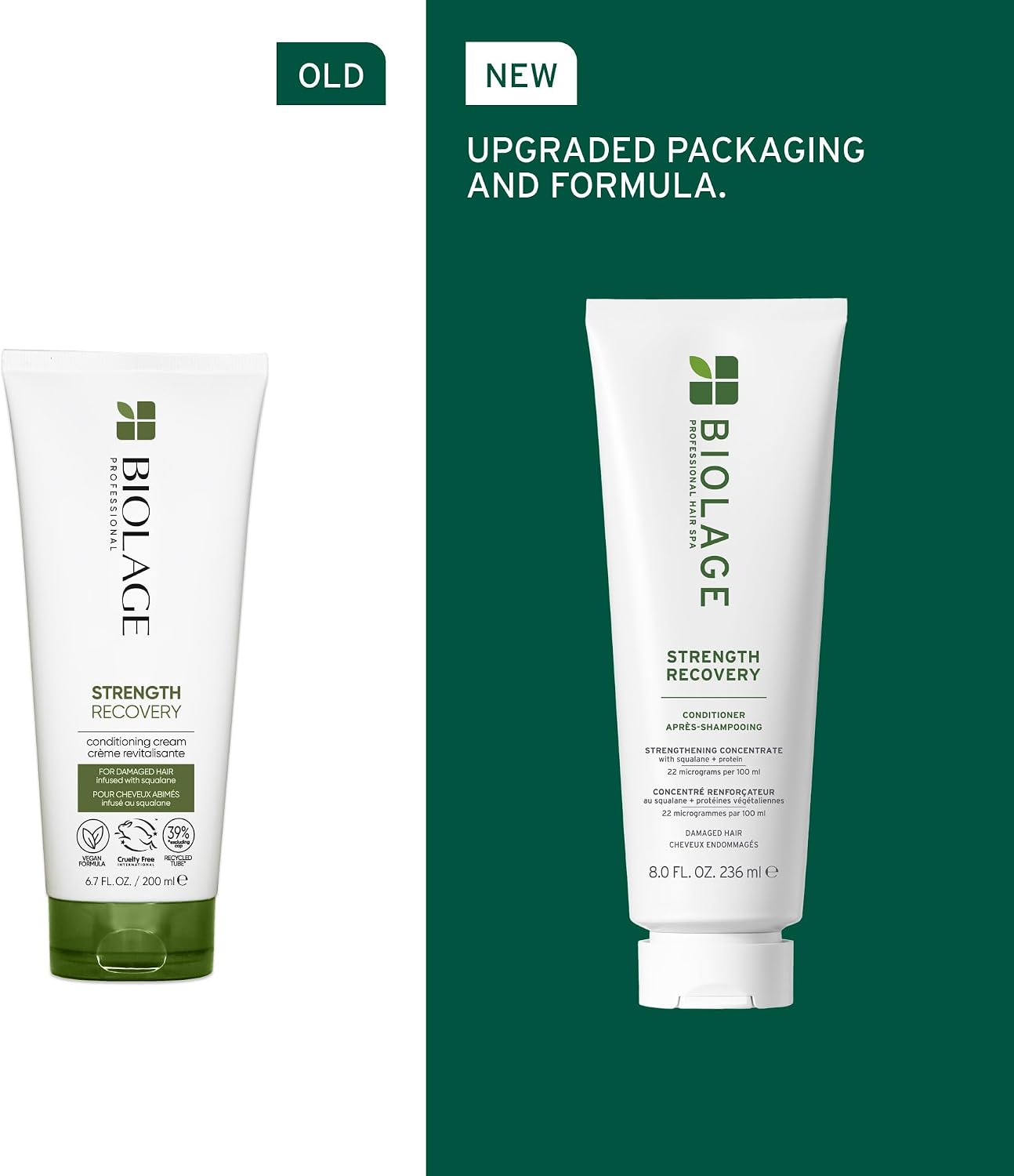 Detalle 2 de Biolage Strength Recovery Conditioner 236ml