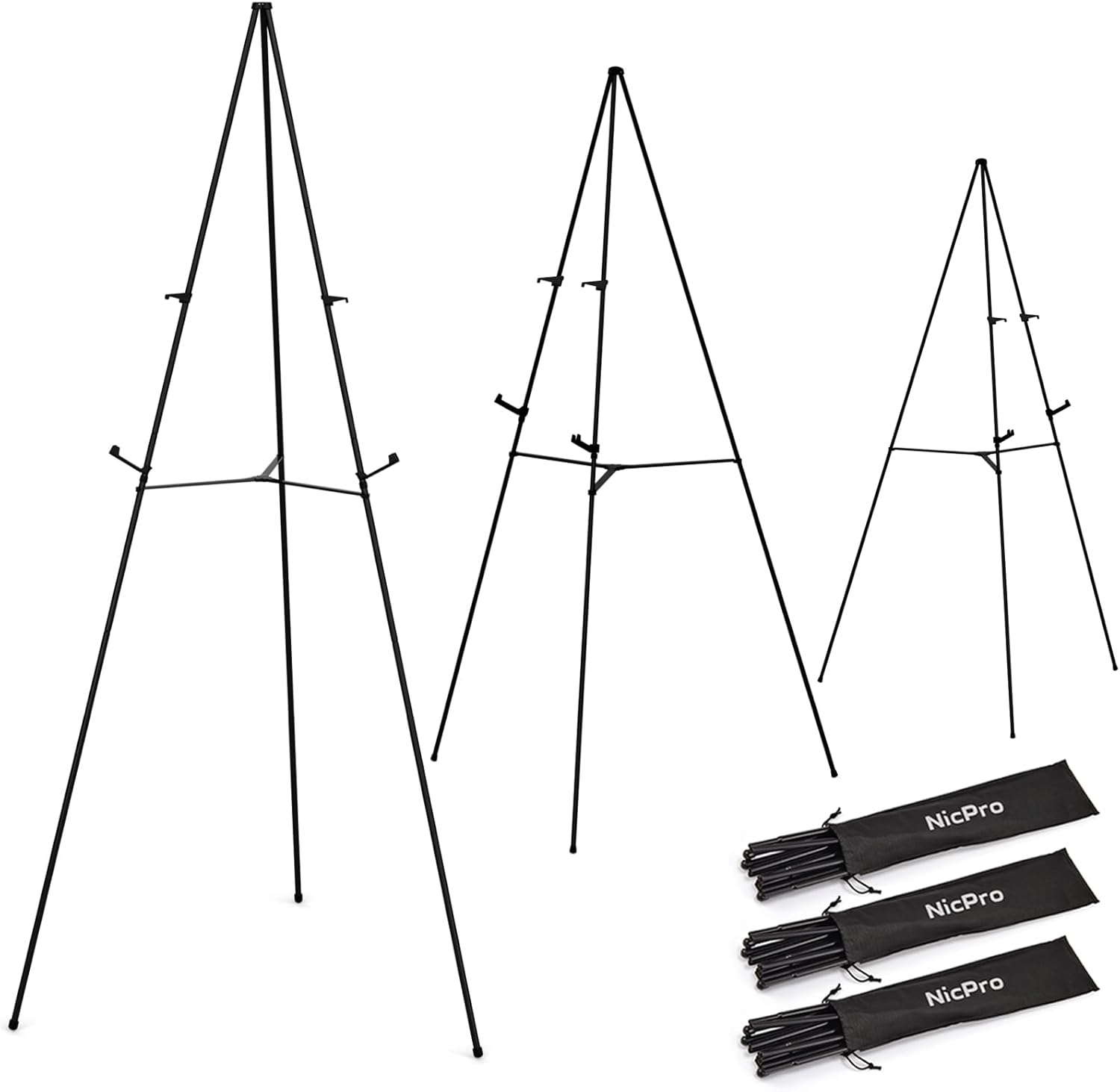 Detalle de Nicpro Sign Easel Stand, 63 Inches