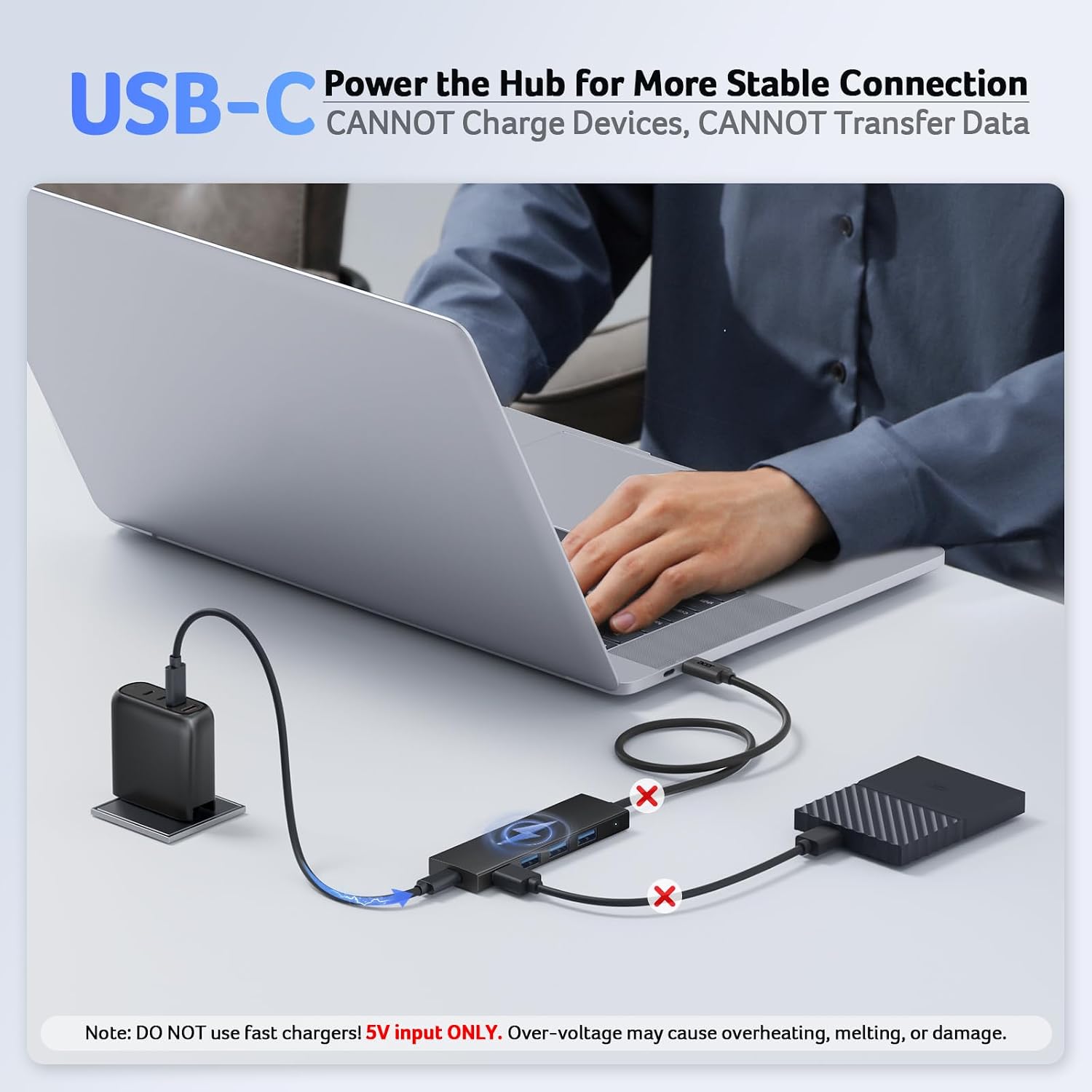 Thumbnail 3 de Acer USB Hub 3.0 Ultra Slim 4-Port USB Adapter