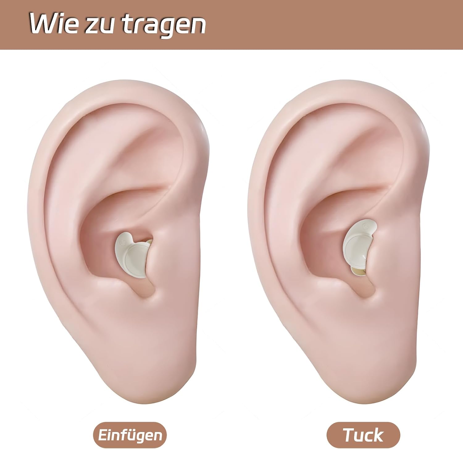 Thumbnail 6 de esonstyle Schlafkopfhörer – Unsichtbare Mini-Kopfhörer für Seitenschläfer mit Bluetooth 6.0 und IPX6