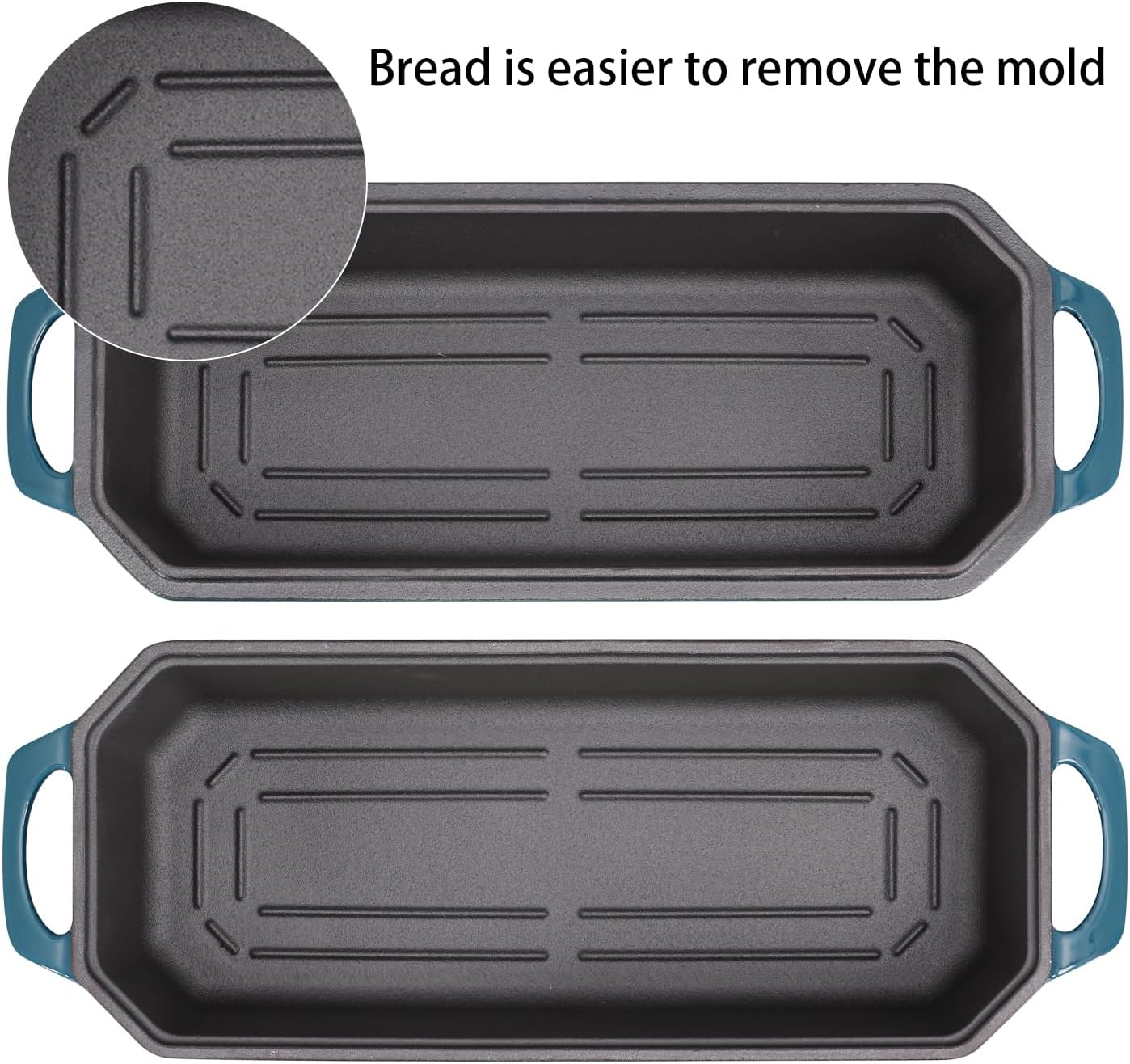 Thumbnail 3 de Cast Iron Bread Pan 13x5