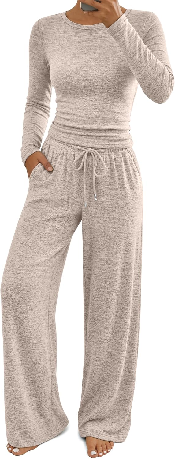 Detalle de LILLUSORY Women's Lounge Set in Rayon Blend