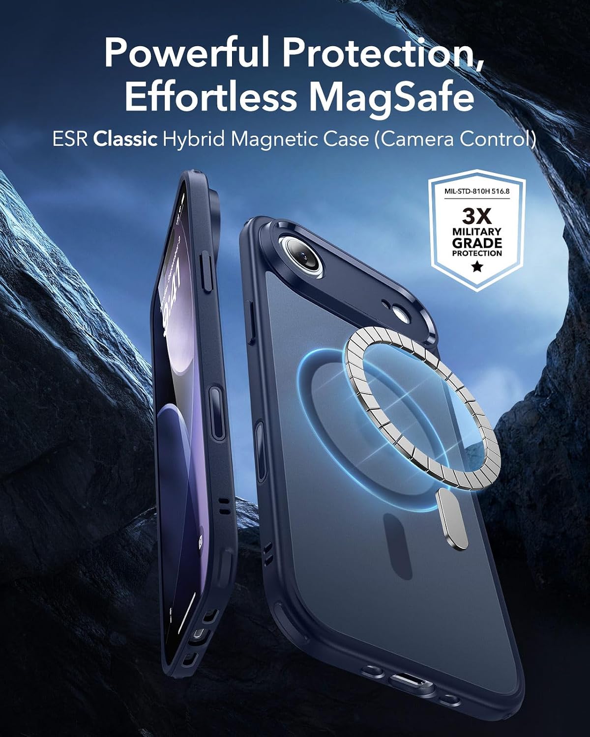 Detalle 2 de ESR iPhone 17 Pro Hülle mit Capture‑Button, Magsafe