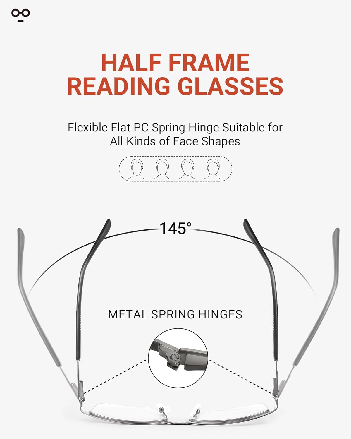 Thumbnail 2 de JOLISU 4 Pack Lesebrille +1,00 👓
