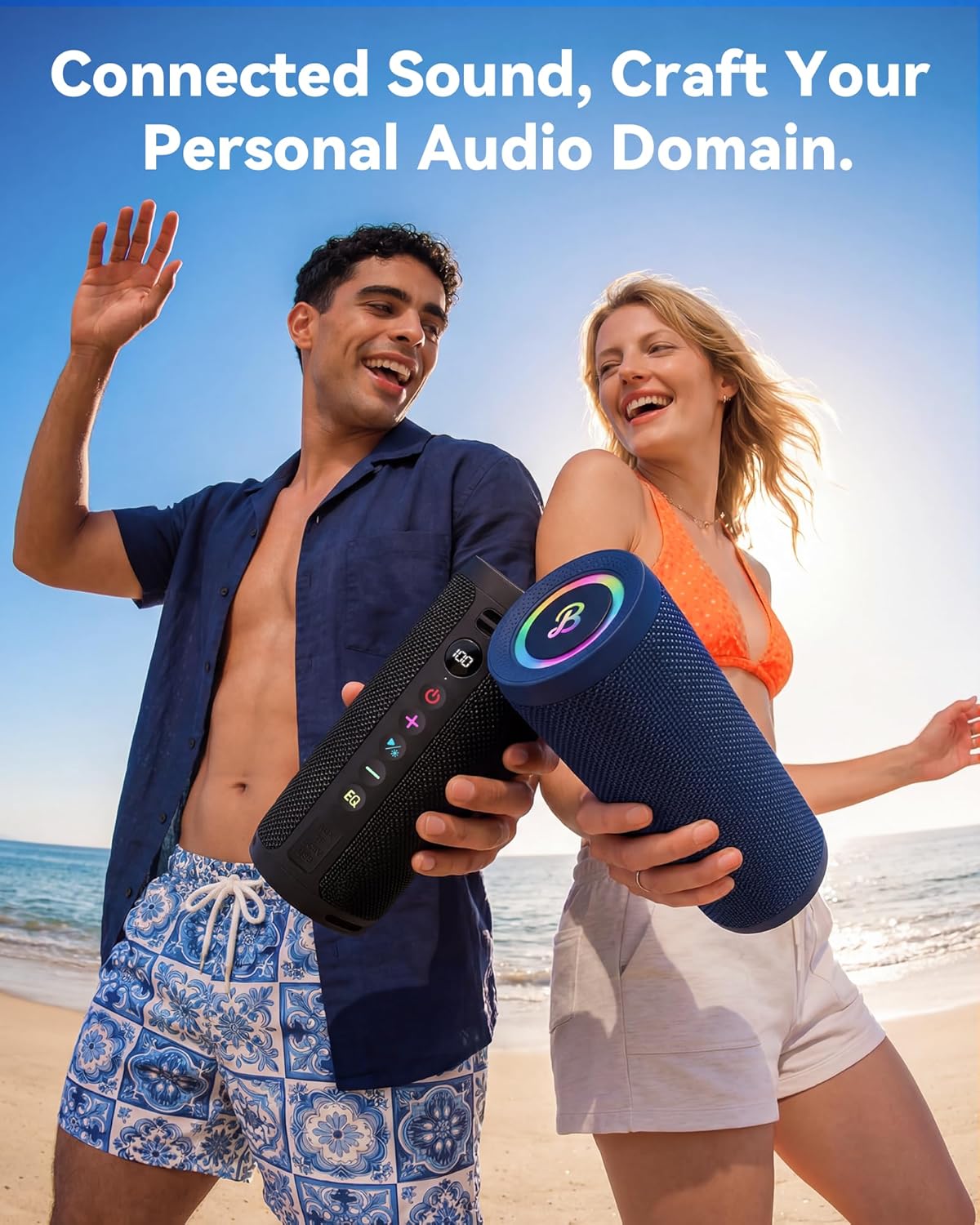 Detalle de BassBloom Roar 3 Portable Bluetooth Speaker