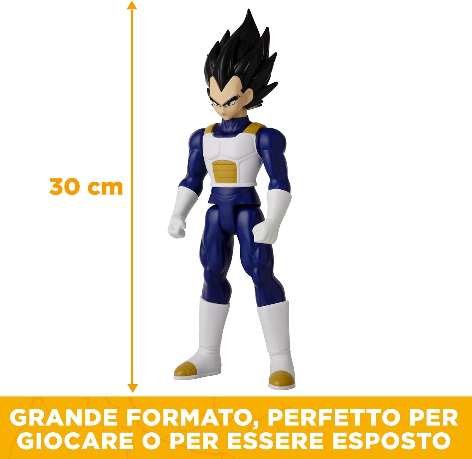 Detalle de Dragon Ball Super Bandai Vegeta – Figurina Gigante Limit Breaker 30 cm, licenza ufficiale Bandai