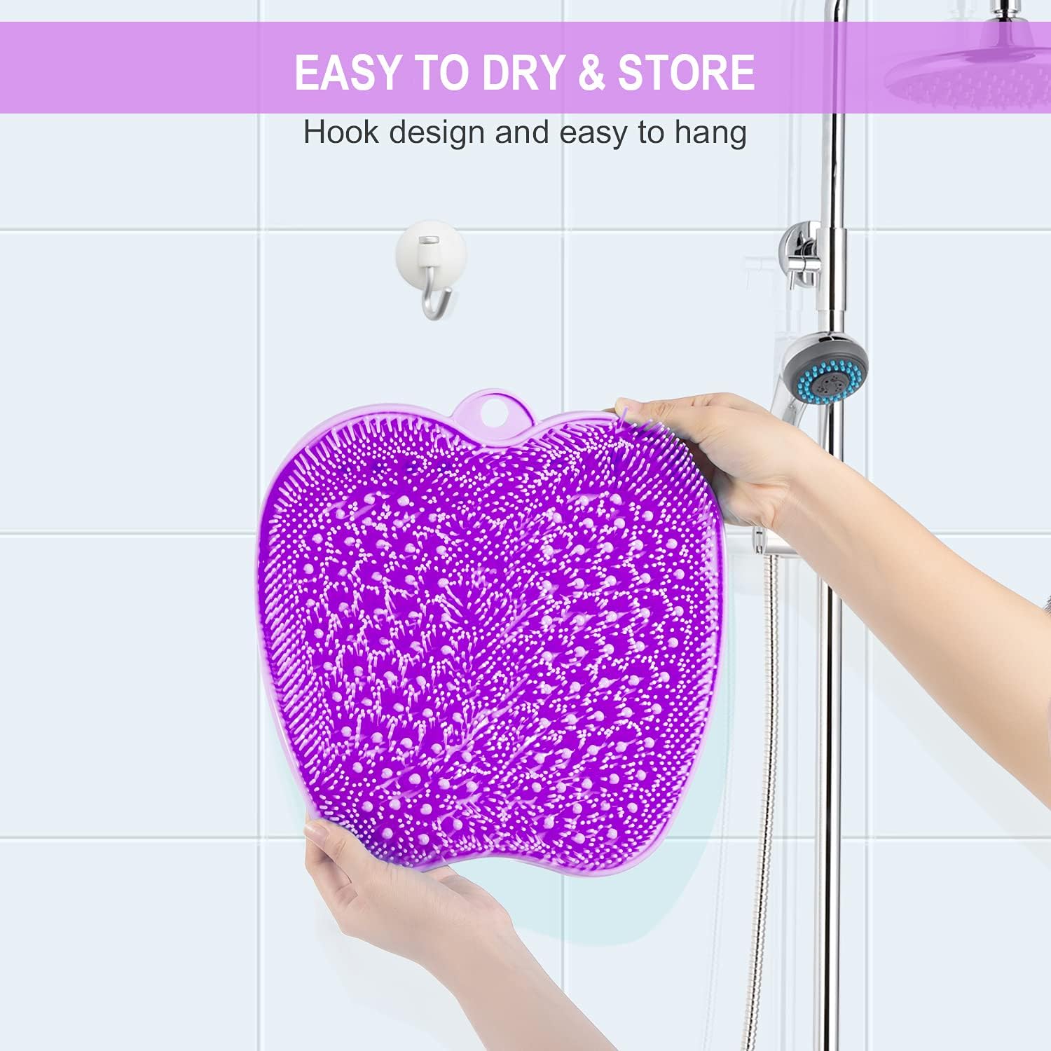 Thumbnail 6 de BESKAR 074c499c-0666-4252-b922-96e69b84254c XL Shower Foot Scrubber Mat
