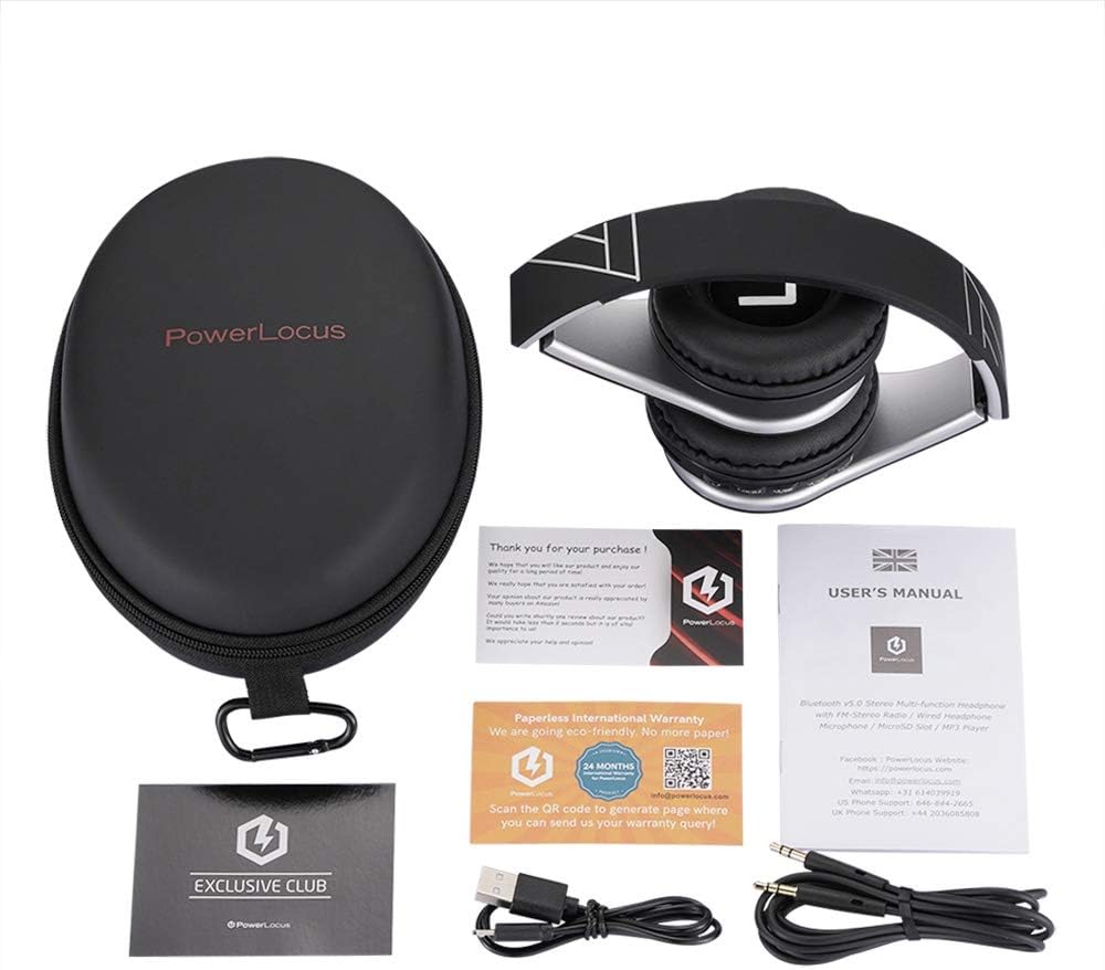 Thumbnail 6 de PowerLocus Bluetooth Headphones Over Ear
