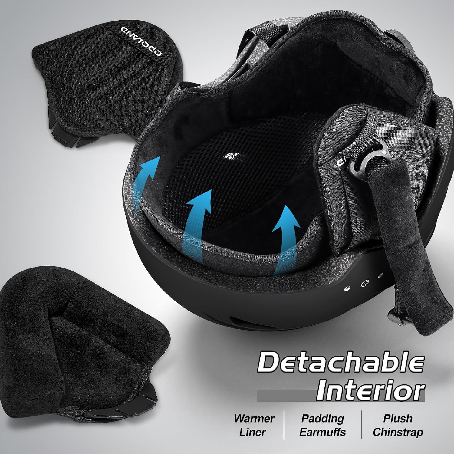 Thumbnail 5 de Odoland Ski Helmet with Visor goggles