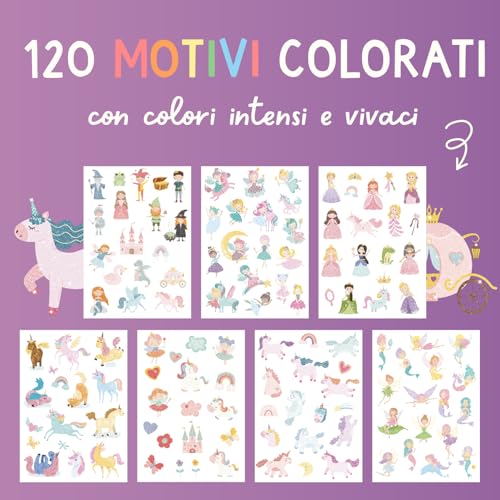 Detalle de Famifidus 120 Tatuaggi per Bambini dermatologicamente OTTIMO skin-friendly