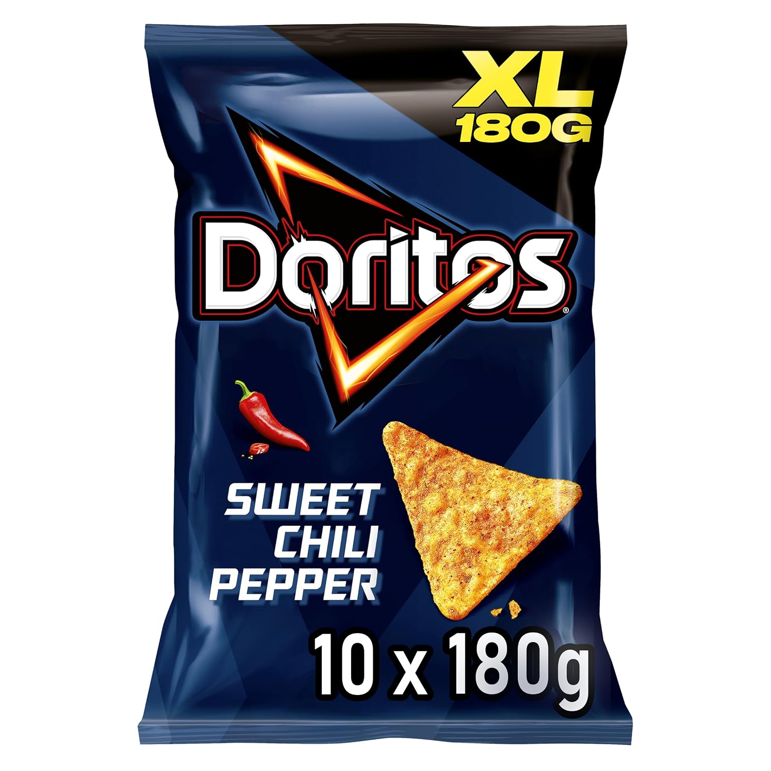 Detalle 2 de Doritos Sweet Chili Pepper 20×44 g 🍿