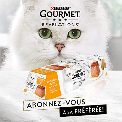 Thumbnail 8 de GOURMET Revelations pâtée Chat Mousseline Poulet et Bœuf – 48 x 57 g