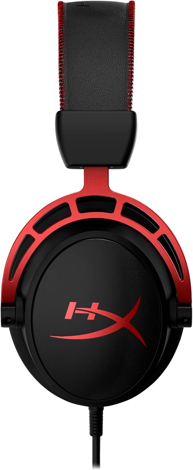 Detalle de HyperX Cloud Alpha Kabelgebundenes Gaming Headset mit Dual-Chamber Sound