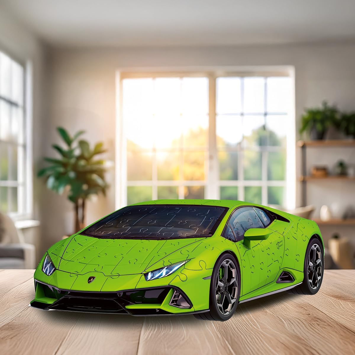 Thumbnail 5 de Ravensburger Puzzle 3D Lamborghini Huracán Evo – Maquette sans colle, 108 pièces