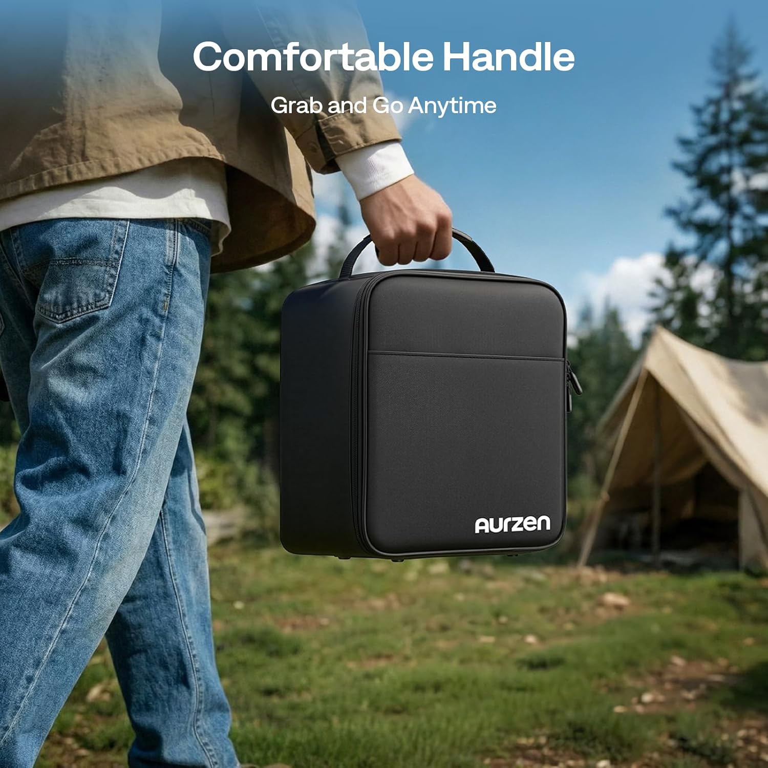 Thumbnail 6 de Aurzen Projector Carrying Case for D1/D1 Pro and More: Portable Protection with Customisable Interior
