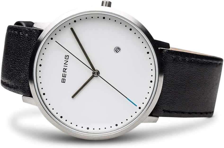 Thumbnail 3 de BERING Unisex Analogico Quarzo Classic: stile minimalista in acciaio e pelle