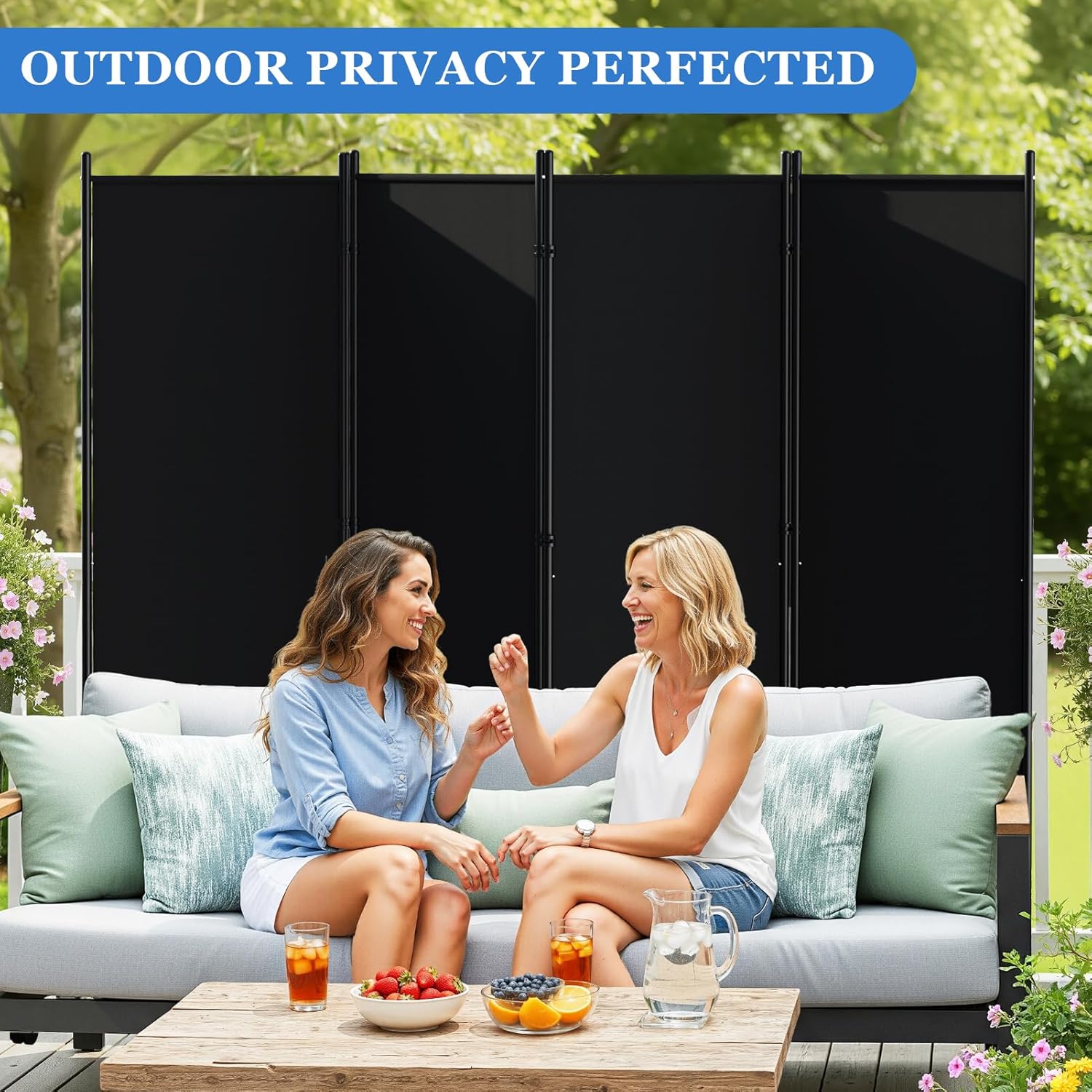Thumbnail 5 de SUNALLY privacy screen room divider 88 inch