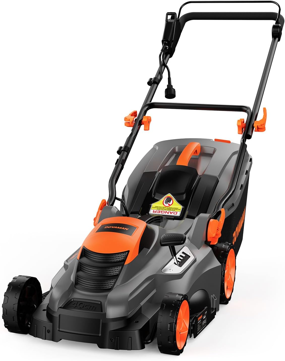 DOVAMAN Corded Lawn Mower, 16-Inch
