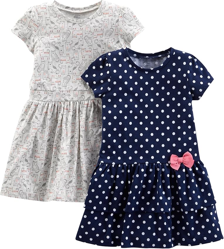 Thumbnail 5 de Simple Joys by Carter's Conjuntos vestidos bebé 12 meses