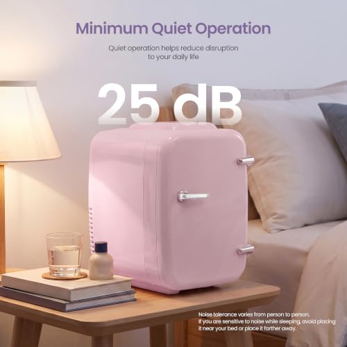 Thumbnail 8 de SONGMICS Mini Fridge 4L/6 Can: Portable, Quiet, and Versatile for Everyday Cooling and Warming