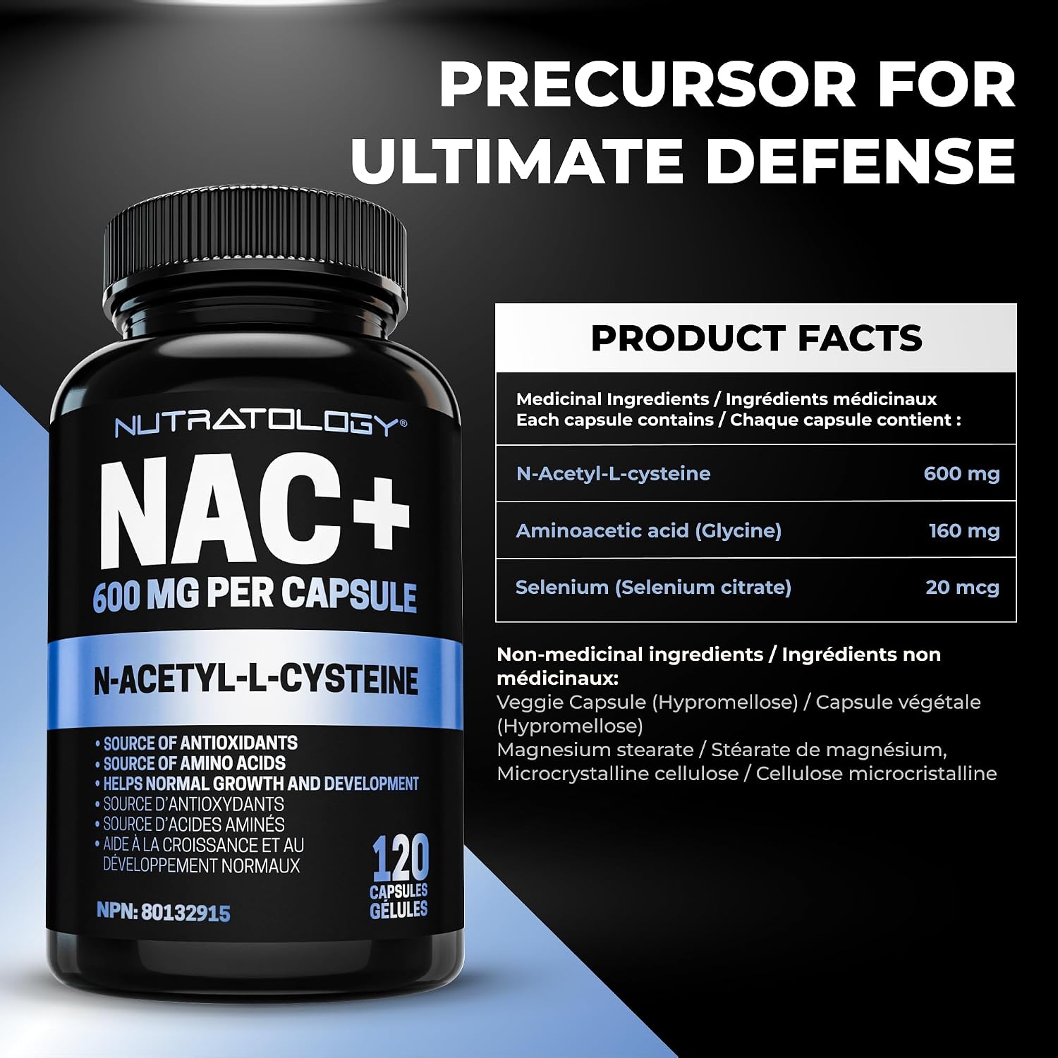 Thumbnail 4 de Nutratology NAC Supplement 600mg