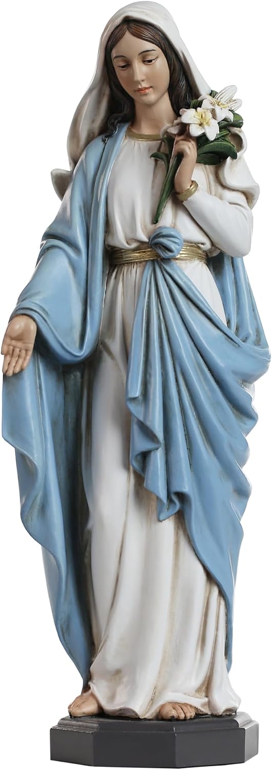Grace4Joy Statue Mère Marie 10 pouces ⚜