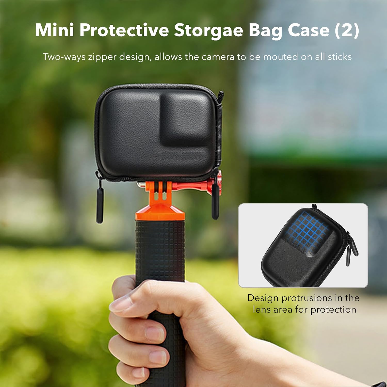 Thumbnail 6 de SYMIK Small Carrying Case for DJI Osmo Action 5 Pro – Accessory Kit Review