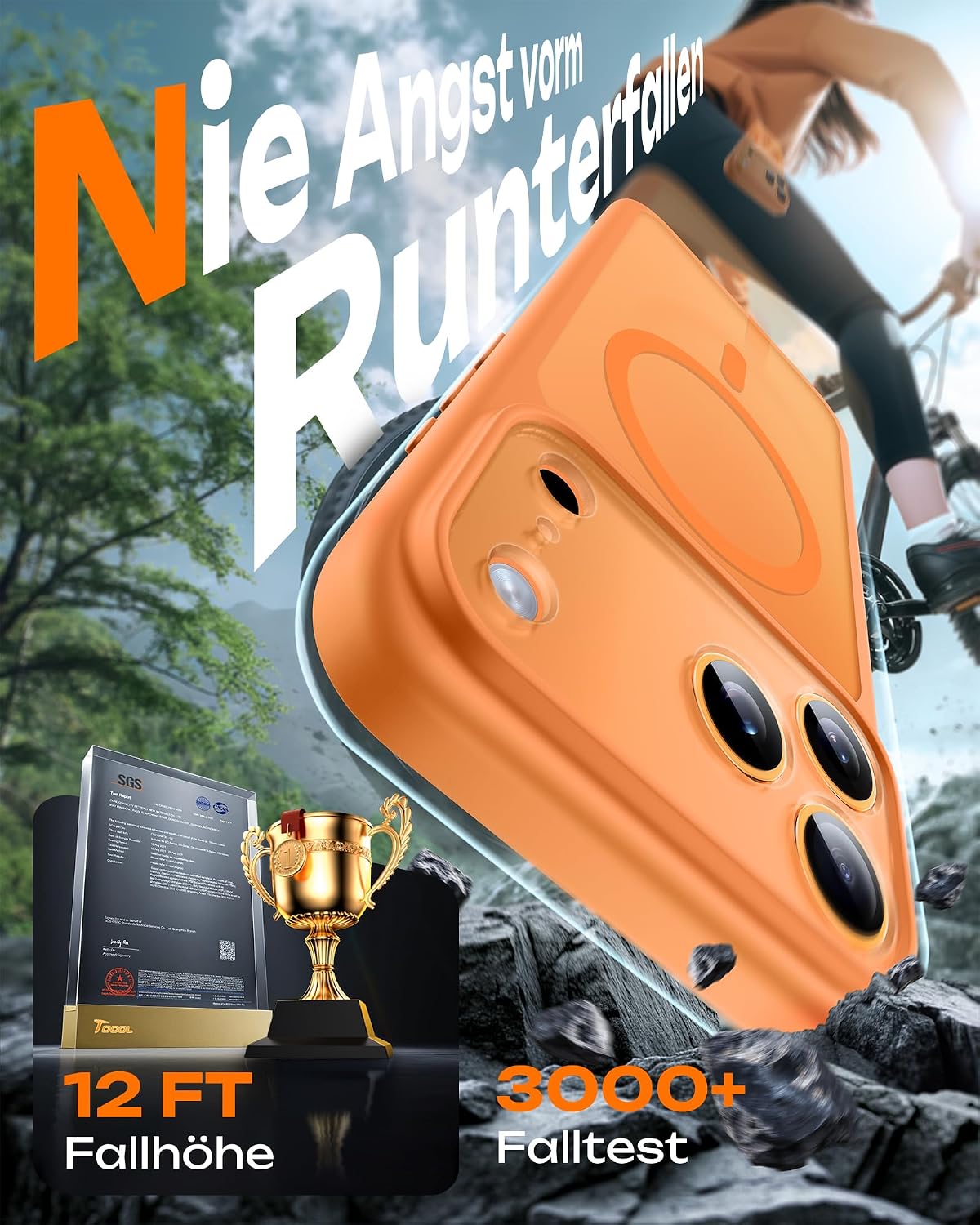 Thumbnail 5 de TOCOL iPhone 17 Pro Max Hülle 6,9 Zoll