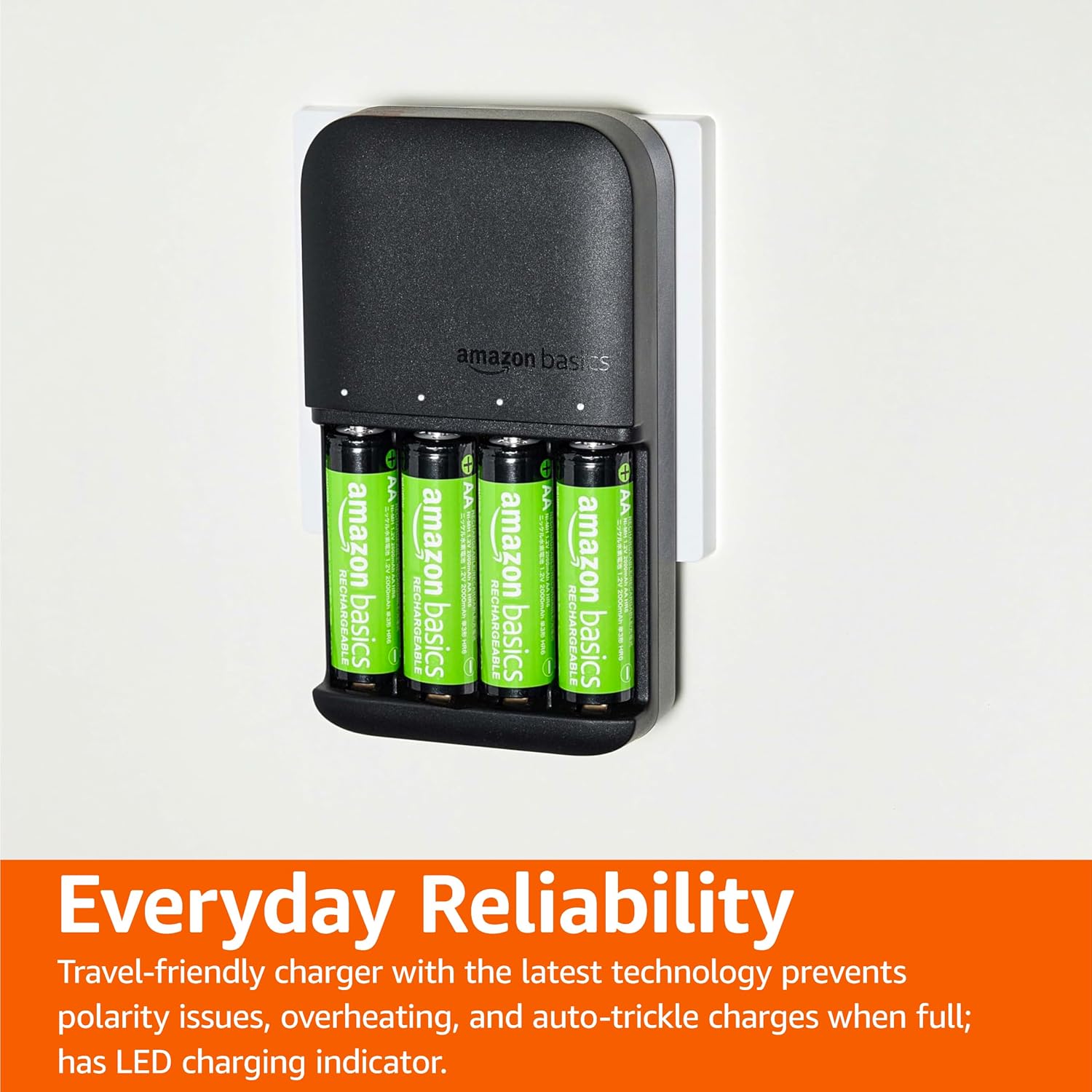 Thumbnail 6 de Amazon Basics rechargeable batteries kit 8 NiMH