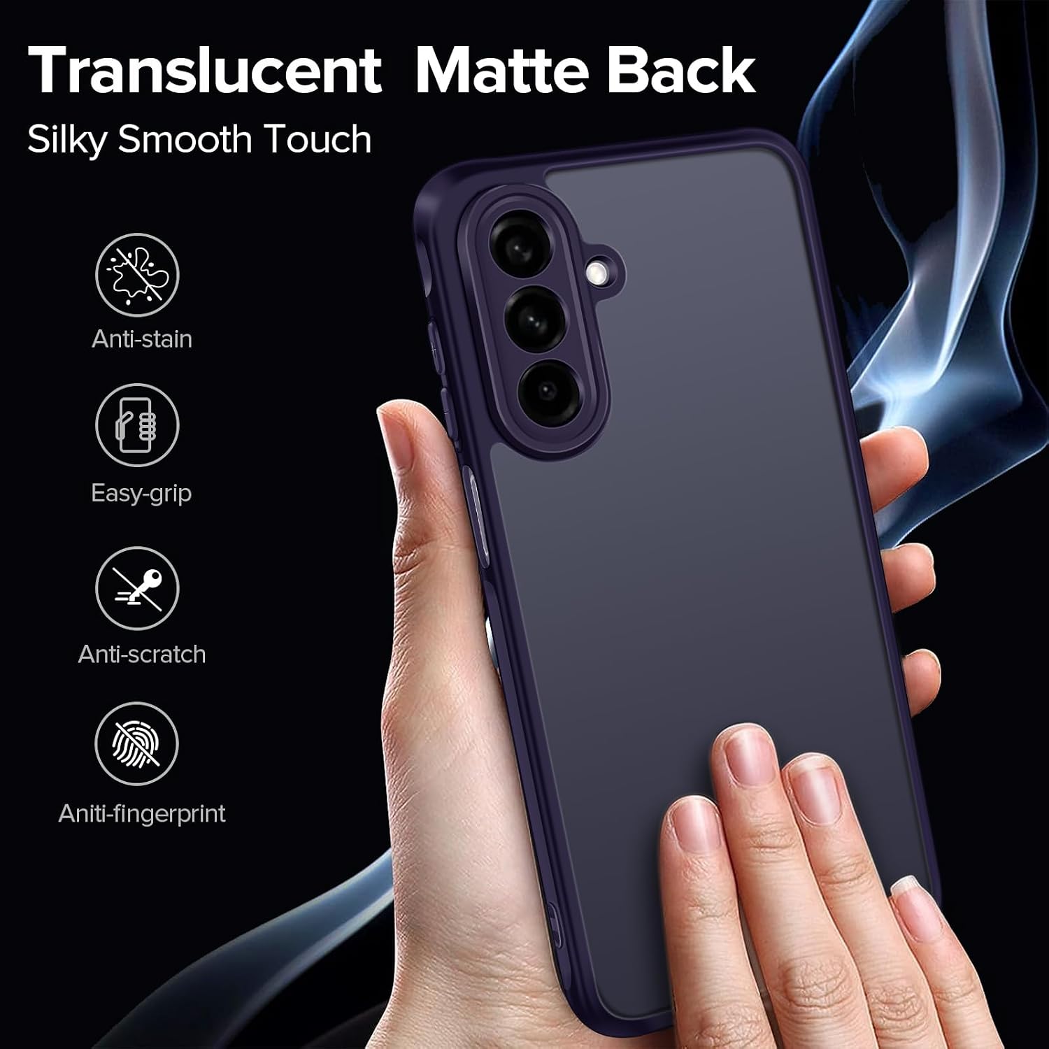 Thumbnail 4 de iVoler Cover Opaca Galaxy A17 Viola