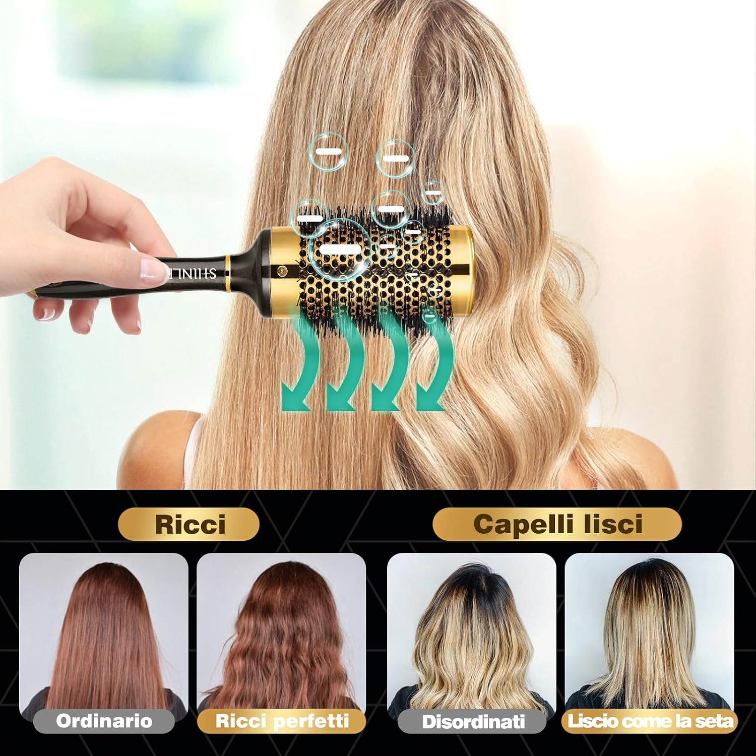 Thumbnail 4 de Shinlea Spazzola 53 mm per capelli ricci