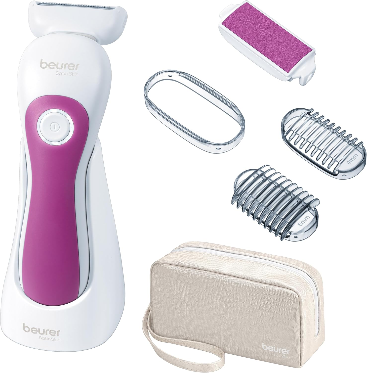 Detalle de Beurer HL 36: rasoio Wet&Dry con luce LED e accessori peeling