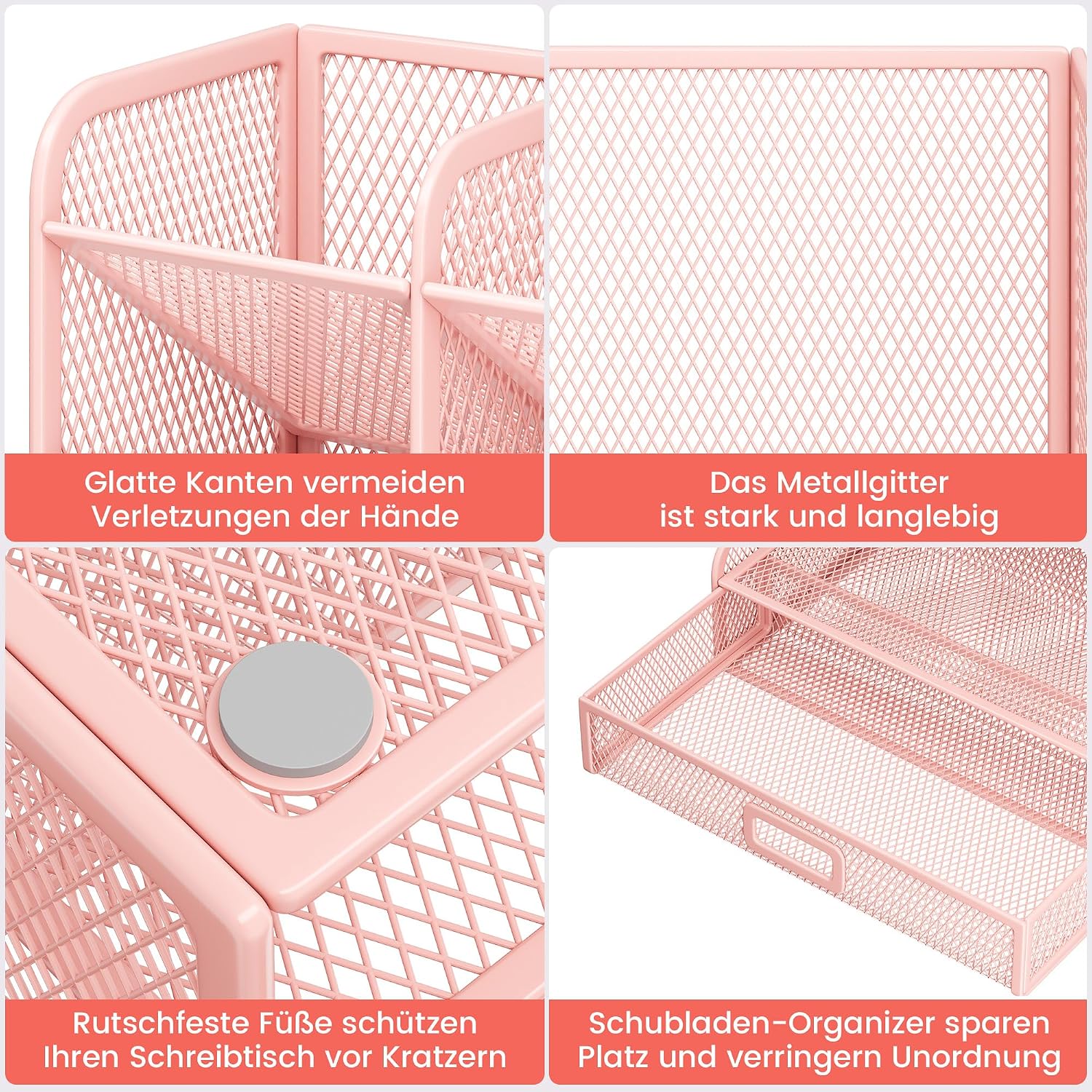 Detalle 2 de VITVITI Schreibtisch Organizer mit 9 Fächern