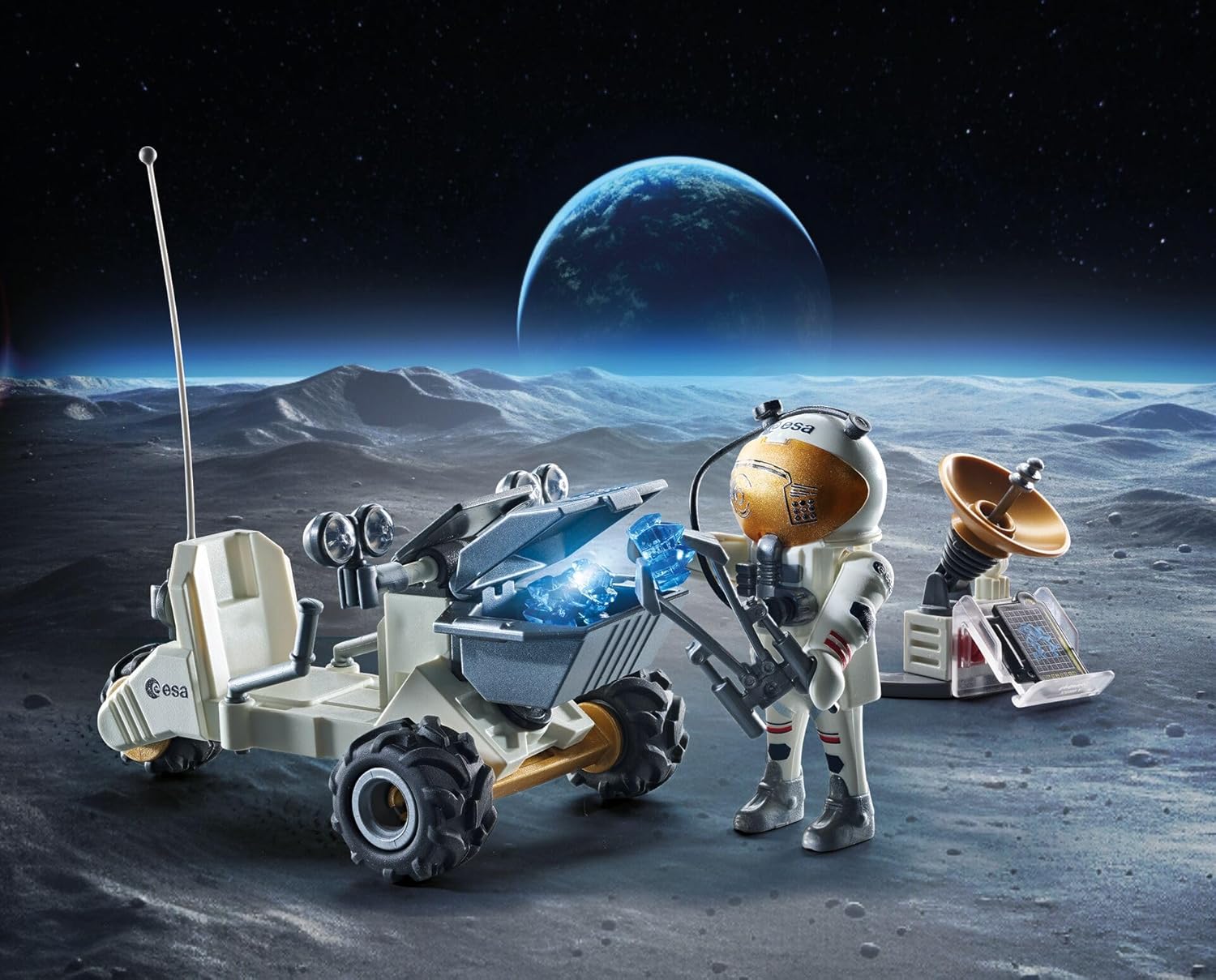 Thumbnail 3 de Playmobil Action Heroes ESA Mission Spatiale 71734 — Aventure lunaire pour les enfants dès 4 ans