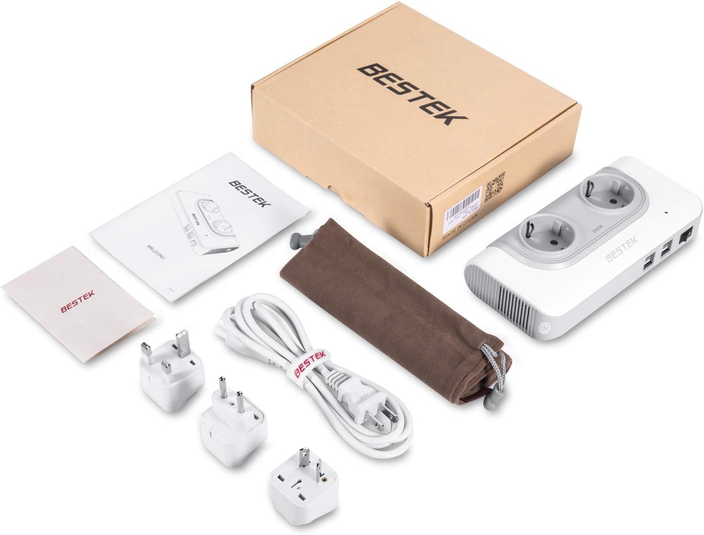 Thumbnail 6 de Convertitore universale 200W da 110V a 220V — Adattatore viaggio 🔌