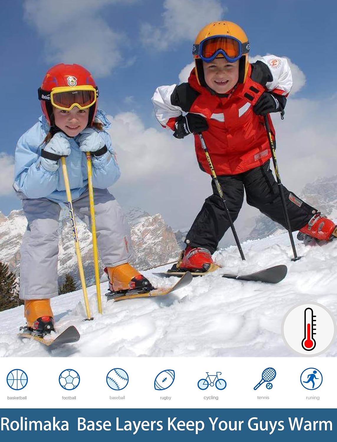 Thumbnail 5 de Rolimaka Youth Boys Thermal Underwear Set — 2pc