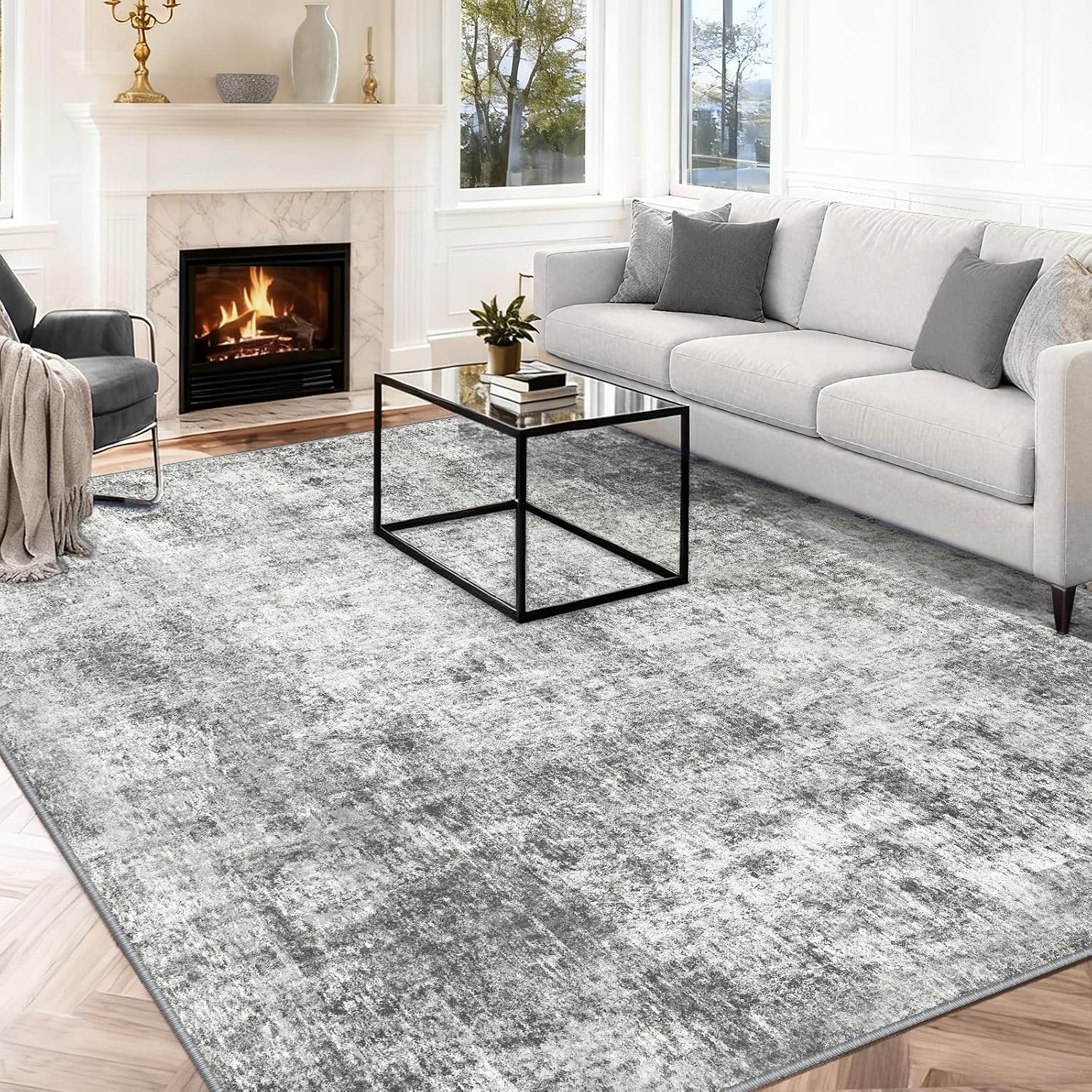 Detalle de INOVADAY 240x300 cm washable rug
