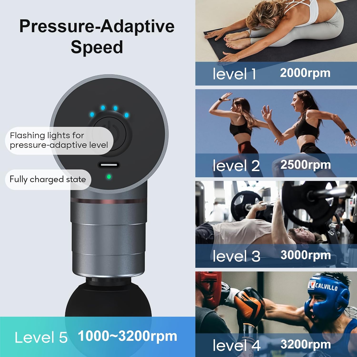 Thumbnail 6 de arboleaf Massage Gun Mini 3200 RPM percussion massager