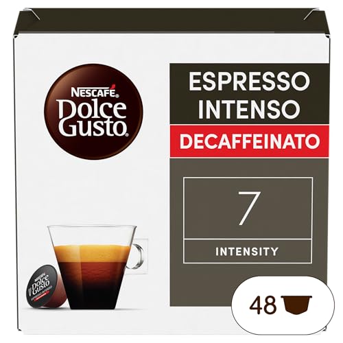 NESCAFÉ Dolce Gusto Espresso Intenso Decaffeinato Caffè 48 Capsule