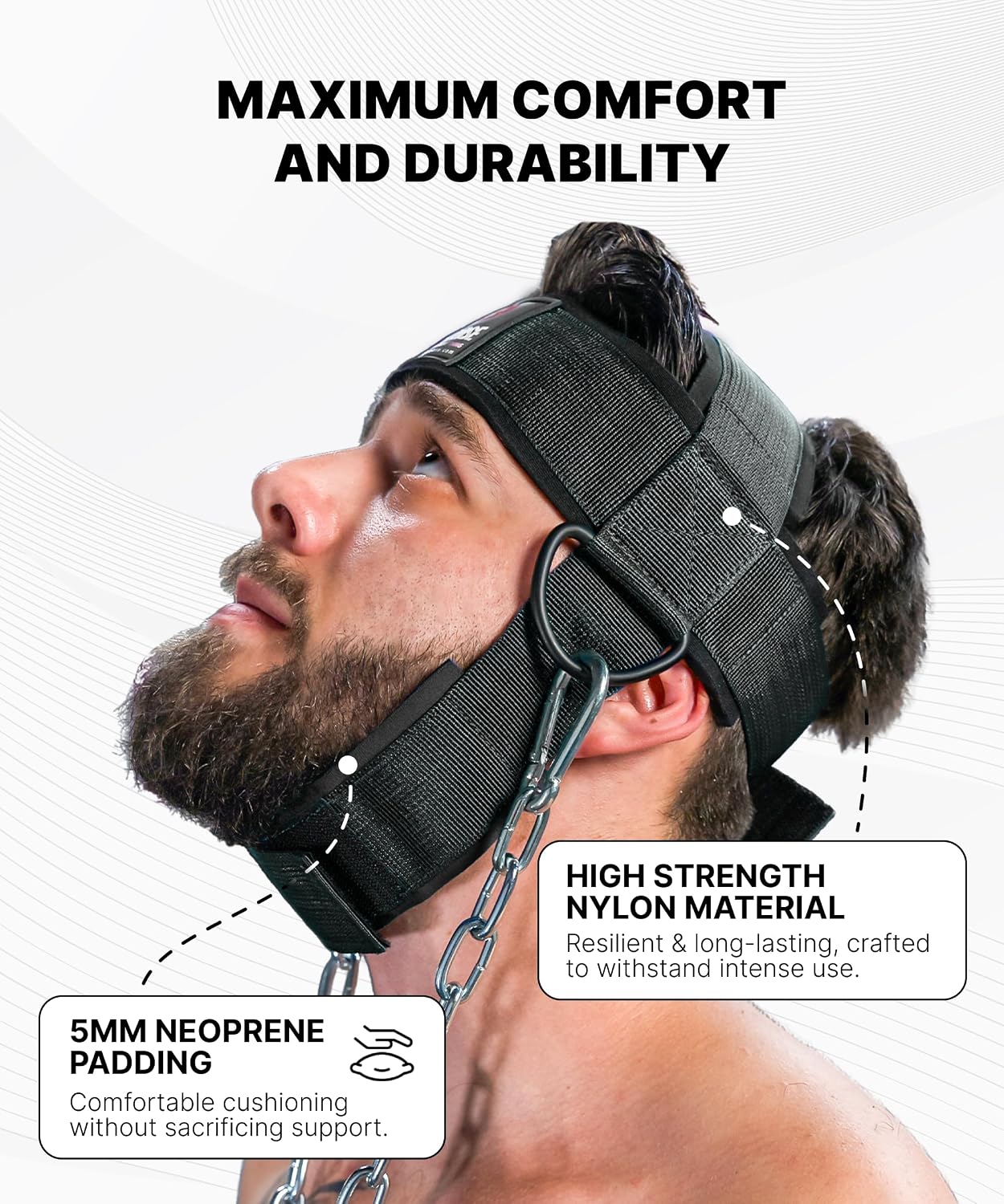 Detalle de DMoose Fitness Neck Harness for Lifting