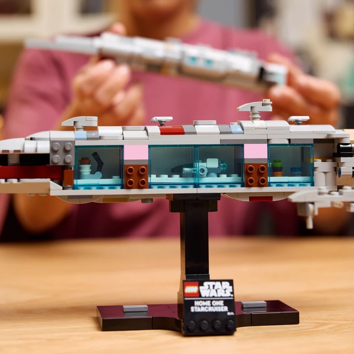 Detalle de LEGO Star Wars Home One Starcruiser 75405 – Dioramen-Set für Sammler ab 18