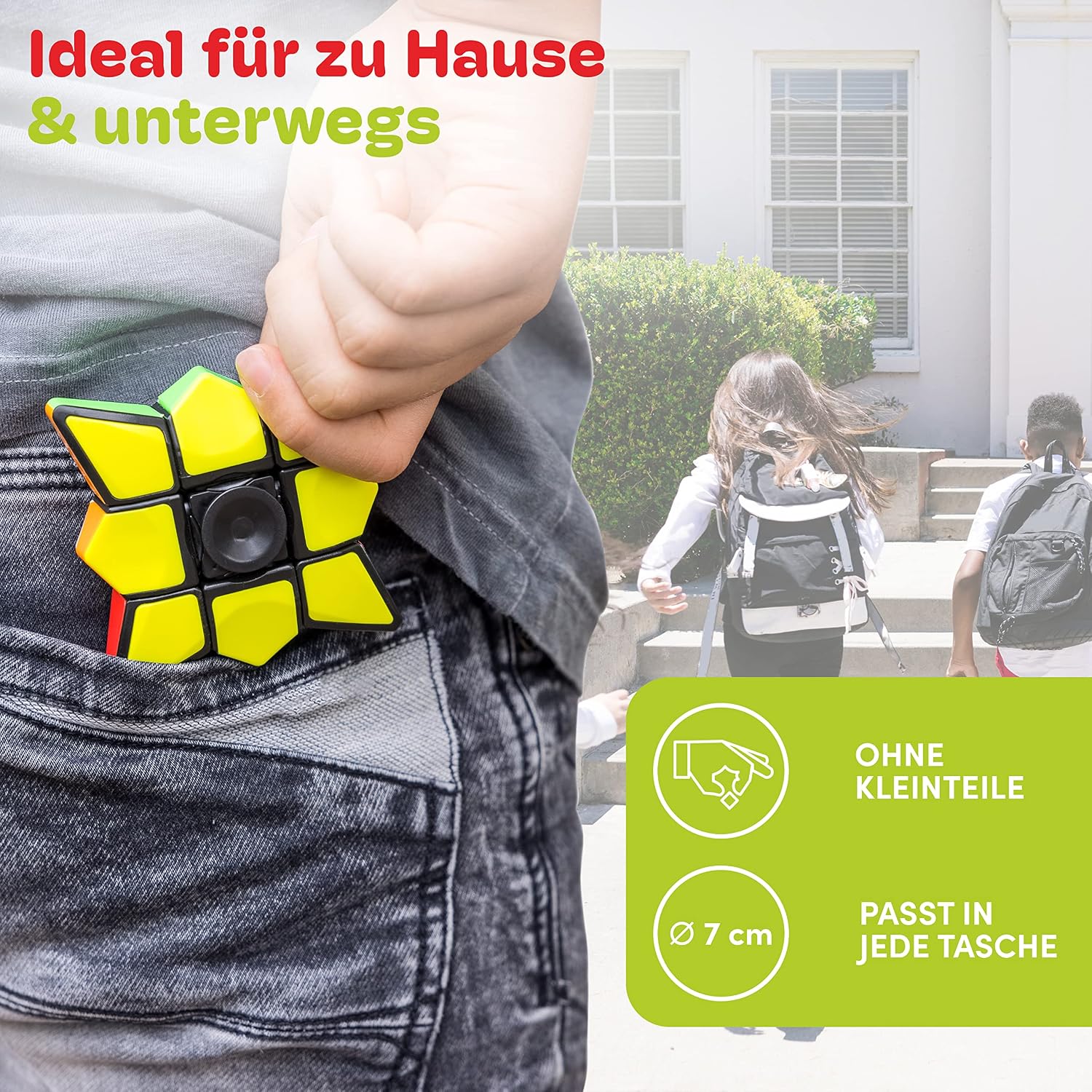Detalle de CUBIDI Star 3x3 Drehwürfel mit Spinner