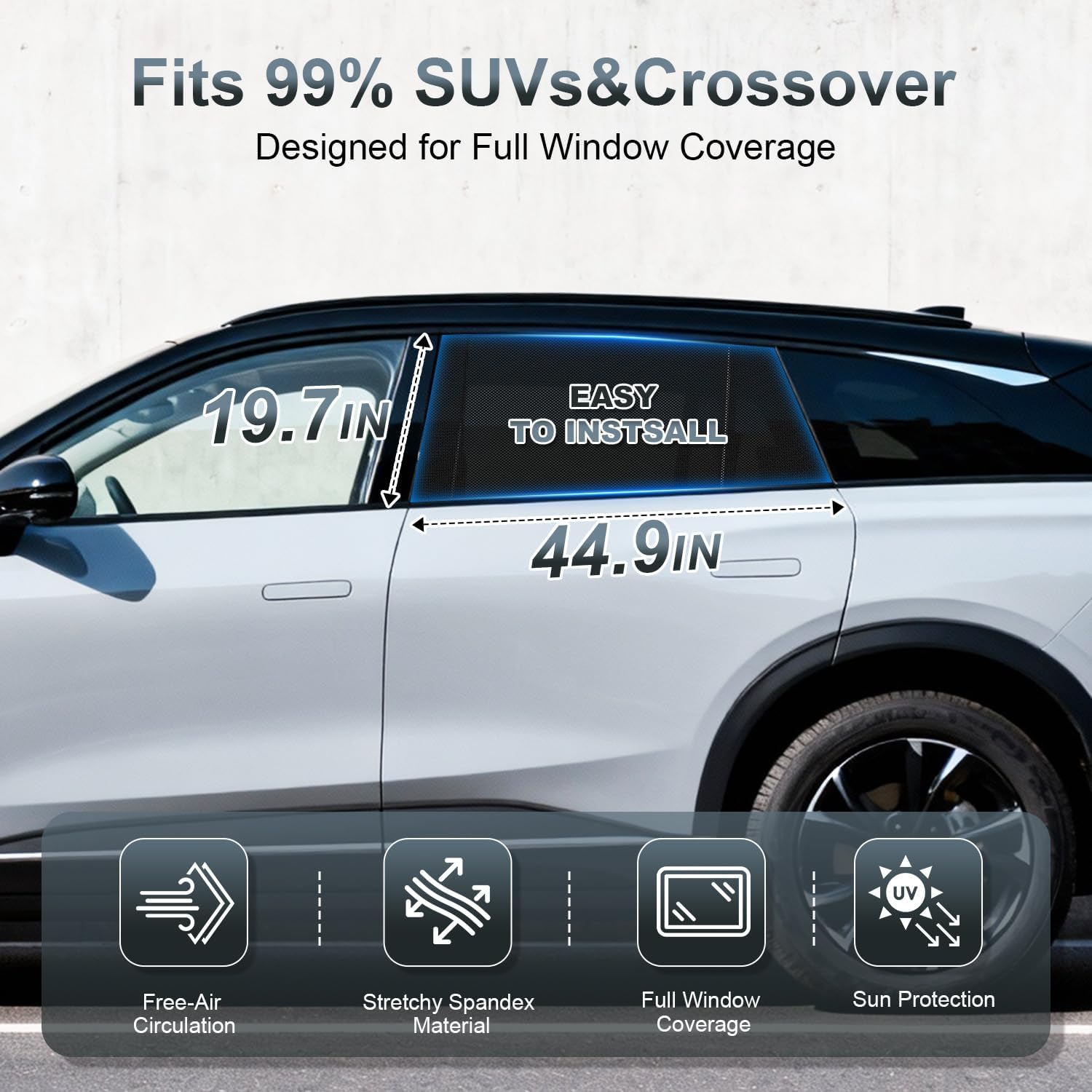 Thumbnail 2 de PEYOU Car Window Shades 2 Pack