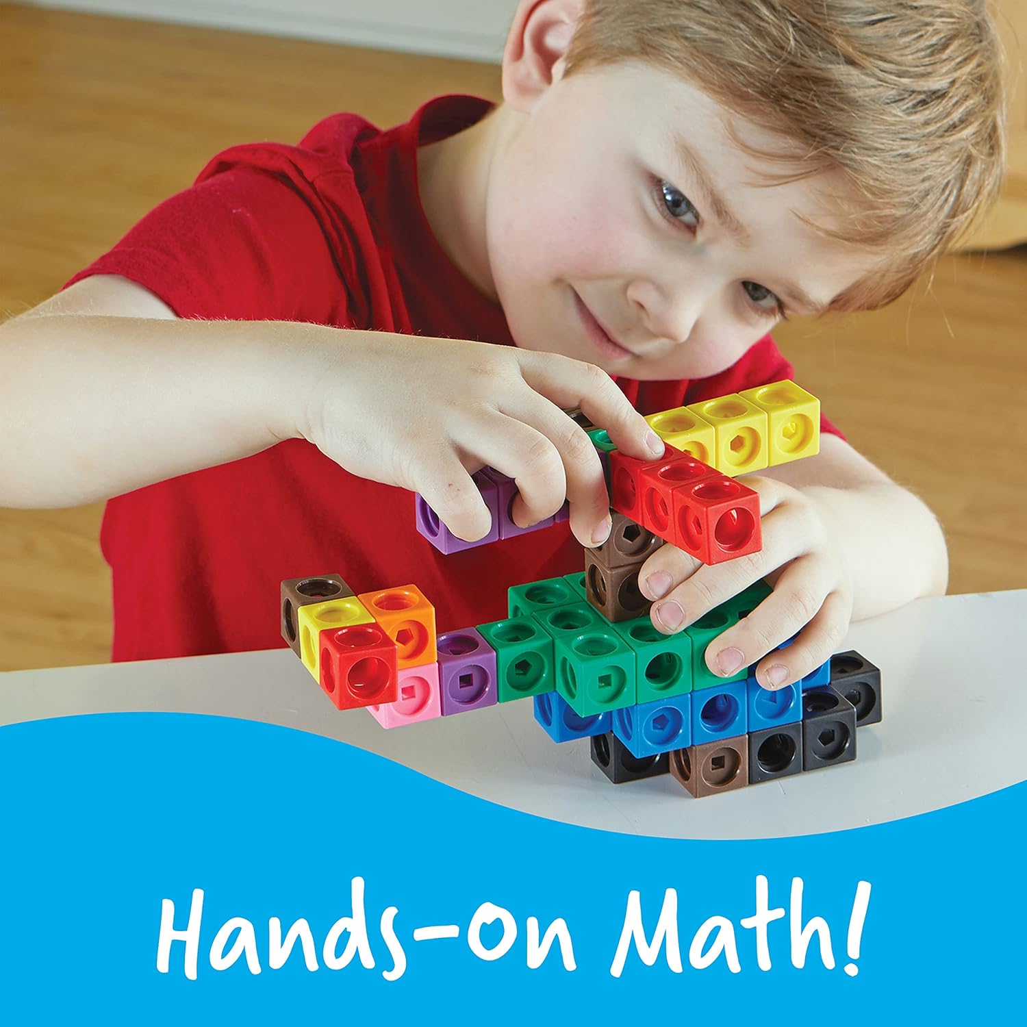 Detalle de Learning Resources MathLink Cubes 200 pezzi