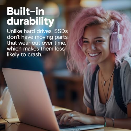 Detalle 2 de Crucial BX500 1TB SATA SSD (2.5") — reliable entry-level upgrade for laptops and desktops